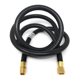 MI MADOL IMPORTS, LLC MADOL 6' LP Propane Gas Hose Assembly 3/8" Female Flare x 3/8" Male NPT [2127] Low Pressure for LP Gas Tanks RV BBQ Grills Heaters