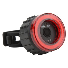 Zyyini Luz Trasera de Bicicleta con Sensor, Luz Trasera LED de Freno Segura y Sensible, Carga USB, Resistente Al Agua IPX5, para Bicicletas de Montaña y de Carretera