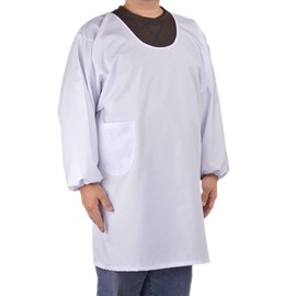 Marufuku Unisex White Cooking Clothing, One Size Fits Most, Apron