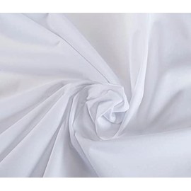 PUL P.U.L. Poly-Urethane Laminated Diaper Cover 2 Mil. Water Resistant Solid Fabric - White