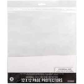 Colorbok Universal Refill Pages 10/Pkg-12 X12, White