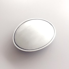 JEAN'S FRIEND Vintage Style Oval Blank Custom Belt Buckle