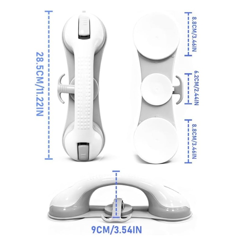 Grab Bars for Shower Seniors Elderly Heavy Duty Safety Grip