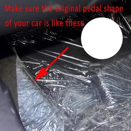 MAIMOCCY Stainless Steel Foot Rest Pedal Cover Compatible With Jaguar XE XF XJL F-Pace F-Type Interior Accessories Footrest Pad Anti-slip Plate