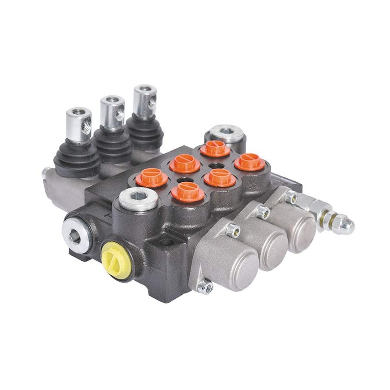 findmall 3 Spool 13GPM 3600PSI Hydraulic Directional Control Valve, SAE