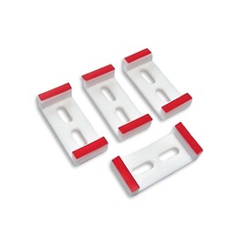 Decoralin 4 Pack Socket Switch Cover Guard Caps Prevents Kids or Accidental On Off Switching Whilst Allowing Easy Access for Intentional Switching (White)