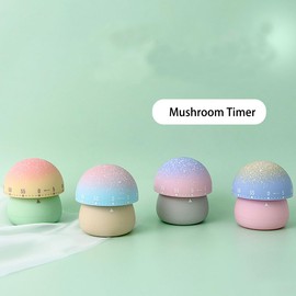 Kitchen Mechanical Timer for Kids,60 Minutes Wind up Egg Timer for Cooking/Reading/Sports (Pink)