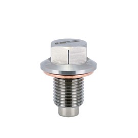 HPS Performance HPS Stainless Steel Magnetic Oil Drain Plug Bolt MDP-M20x150