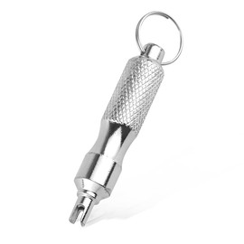 SHMZK Car Tire Valve Core Removal Tool, Stainless Steel Easy to Use Tire Valve Core Disassembly & Repair Tool, Portable Tire Valve Stem Tool for Car Truck Repair Install, Car Accessories