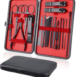 Nail Care Portable Nail Clipper Set 18 Pieces 5ea