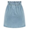 KANCY KOLE Women Short Jean Skirt Mid Rise Mini Denim