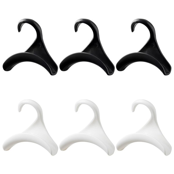NYGGTYK Pack of 6 Handbag Hooks, Multifunctional Coat Hooks, Wardrobe
