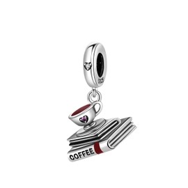 CYCUFF 925 Sterling Silver Charms Suitable for Charm Necklaces, Bracelet Pendants Beads Jewellery Gift for Women Family Friends