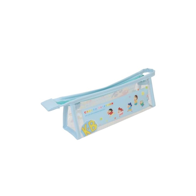 Tee's Factory Crayon Shinnosuki Cello Sunflower Border POUCH Stationery Sticker