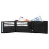 Fa.Volmer ® Men's Genuine Leather Wallet in Landscape Format I
