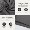 YUEKUNTJ 6Pcs Chair Back Covers, Dustproof Backrest Slipcover, 28×48cm Elastic