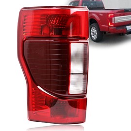 Tail Lights With Blind Spot Compatible with Ford F250 F350 Super Duty 2020 2021 2022 Rear Taillights Taillamp Assembly Halogen Left Driver Side
