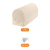 uxcell Stretch Armrest Covers Armchair Anti-Slip for Chairs Sofas Couch