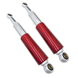 RainMan S Motorcycle Shock Absorber Shocks Struts 345mm Replacement for Honda 1964-1994 S65 CL/CT70 XL75 CL/CT/CM/S90 CM91 CT110 Red 1 Pair