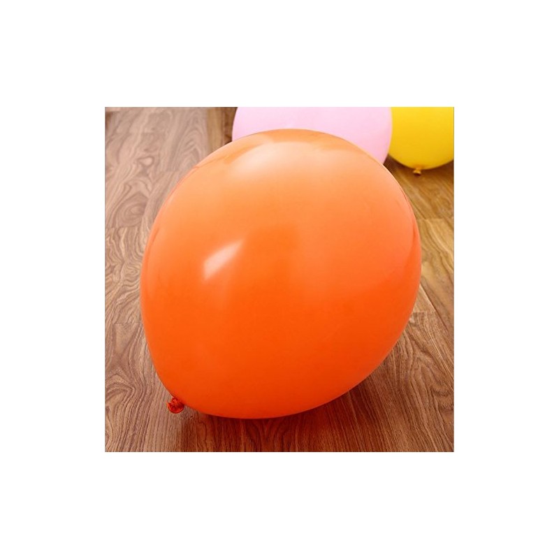 10pcs Plain 12" Orange Helium Quality Latex Balloons Birthday Wedding