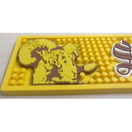 Shiner Bock Professional Bar Mat Spill Mat Drip Bar Rail Mat