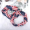 American Flag Headband for Women USA Headbands for Men 2Pcs