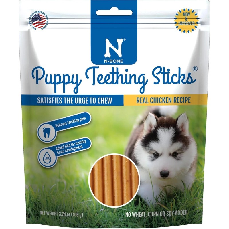 N-Bone Puppy Teething Treats,Chicken