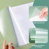 Pack of 10 A4 Sliding Bar Binder, Plastic A4 Sliding