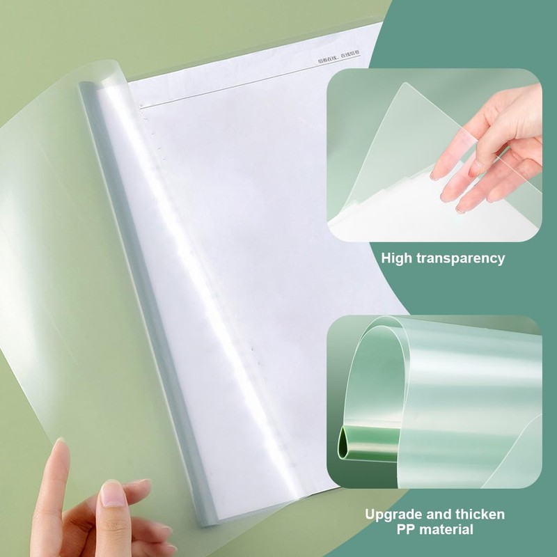 Pack of 10 A4 Sliding Bar Binder, Plastic A4 Sliding