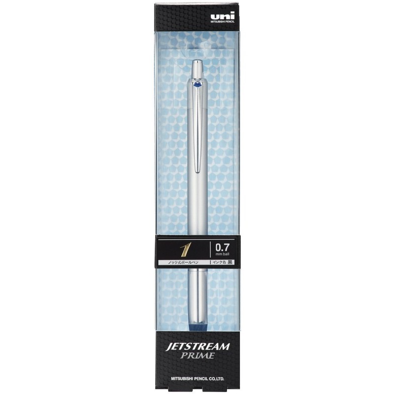 Mitsubishi Pencil Oil Based Ballpoint Pen, Jetstream Prime, Retractable, 0.7