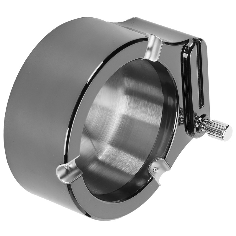 Stainless Steel Ashtray with Matches Lighter Function for Home Office