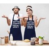 LINEN CLOSET® Bbq Aprons for Men Funny Aprons Grilling Novelty