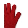 Holison Holy Sun Bless Wool Rib Finger Gloves Urban Red