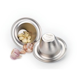 Mobi 18/10 Stainless Steel Shake 'n Peel Garlic Skin Remover