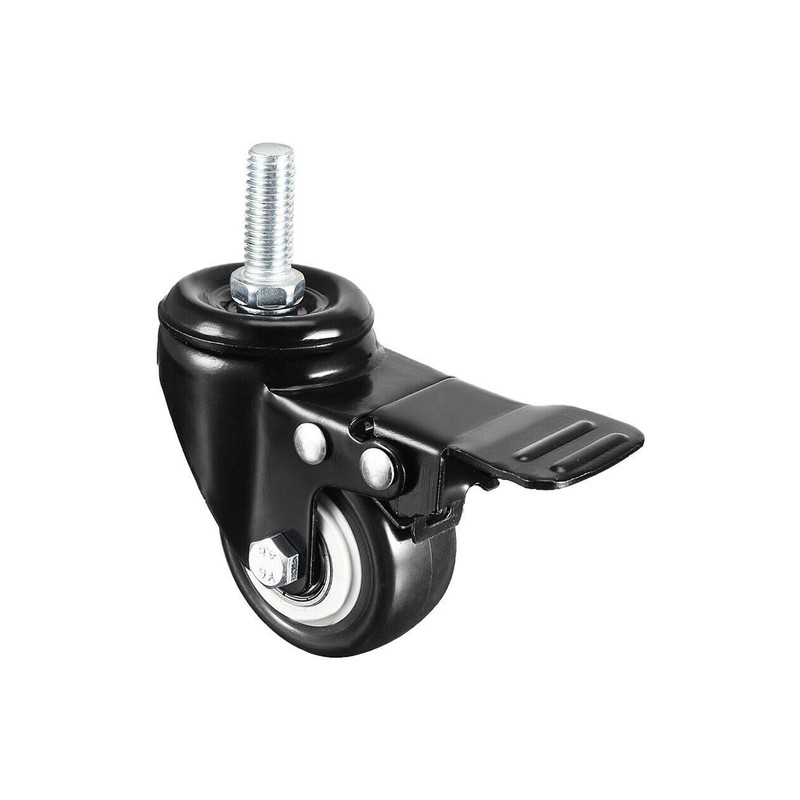 Heavy Duty Castor Wheels | 4-Pack, Swivel with M8 Bolt