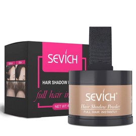 Sevich Maquillaje Polvo Instant Cubre Canas Raiz Cafe Claro