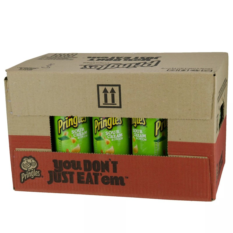 Pringles Sour Cream & Onion 5.5 oz, Pack of 14