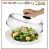 Mikro Innovations Microwave Glass Plate Cover 10.5in - BPA Free