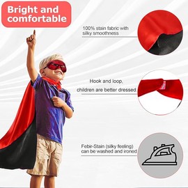 Yapartifa Spider Suit Accessories set - Spider Cape and Gloves and Mask 3Pcs Set for Kids - Fancy Dress Gloves & Handwear for Kids Boys Girls