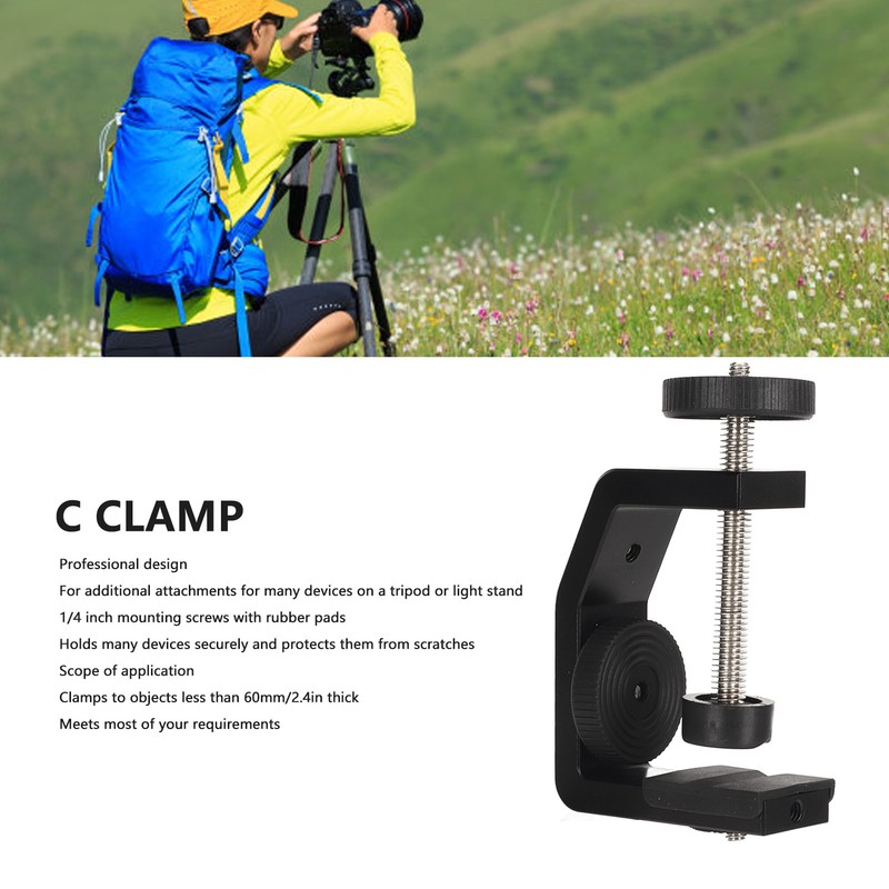 Universal C Clamp Heavy Duty Metal Adjustable C Clamp with