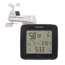 AcuRite IrisÂ® Weather Station with Mini Wireless Display for Temperature, Humidity, Wind Speed, Wind Direction, Historic Rainfall Totals, and Hyperlocal Forecast with Built-in Barometer (01122M)
