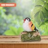 GEEZY Motion Activated Singing Bird Ornament – Chirping Sound, Lightweight