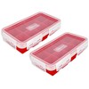 IceTopper XL Ice Cube Tray with Attached Lids - Easy