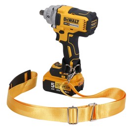 Khanka Adjustable Drill Shoulder Strap Holder, Compatible with Most Cordless Drills Especially Design for Dewalt Drill Tools, Yellow (for Dewalt Drill Tools)
