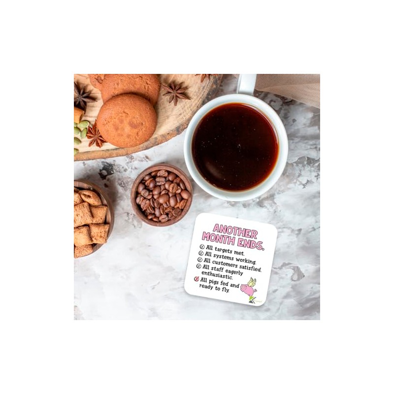 CS313 Another Month Ends Novelty Funny Coffee Tea Drink Gift
