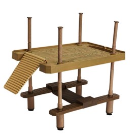 AFGSsm Turtle basking Platform Large, Turtle Platform, Turtle Tank Accessories, Floating Dock Turtle(Size:L)