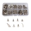 Trimming Shop 85 Pcs Metal Spike Punk Bullet Stud Belt
