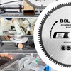 BOLANC 10 Inch 100 Tooth Aluminum Cutting TCG Circular Saw