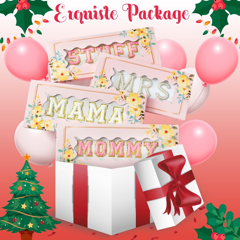 Y1tvei Preppy Patch SKIN Varsity Letter Cosmetic Toiletry Bag PU