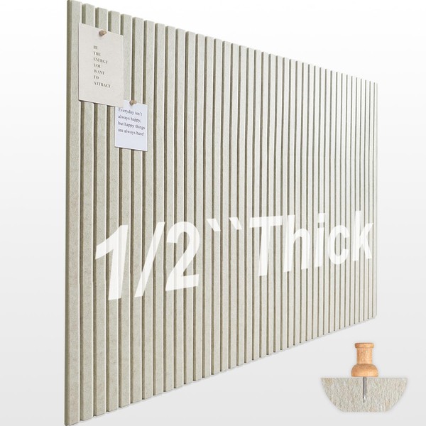 Large Cork Boards for Walls 48"x 36" - 1/2” Thick